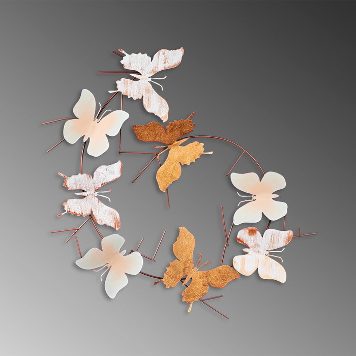 Wallity Butterflies - 3 Escultura de Pared Multicolor